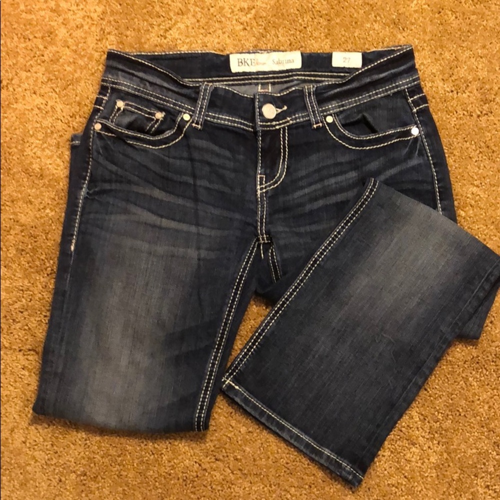 BKE cropped jeans